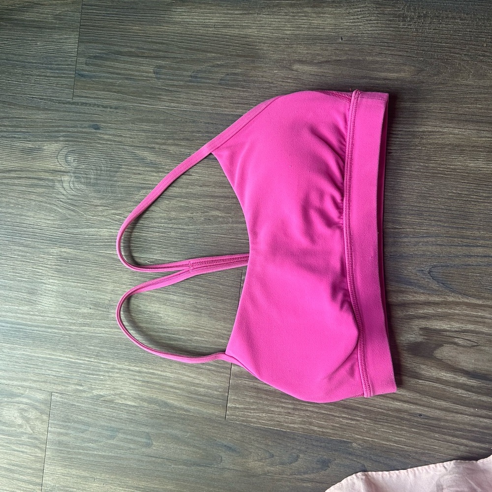 lululemon athletica Pink Sports Bra